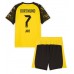 Maillot de foot Borussia Dortmund Jobe Bellingham #7 Domicile vêtements enfant 2025-26 Manches Courtes (+ pantalon court)